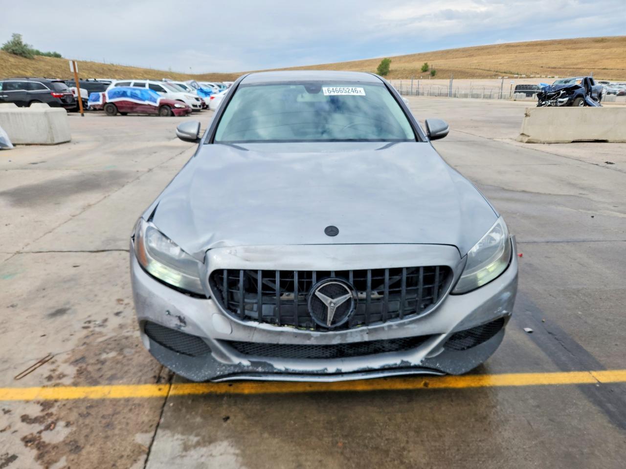 2015 Mercedes-benz C 300 4matic Silver vin: 55SWF4KB0FU016450