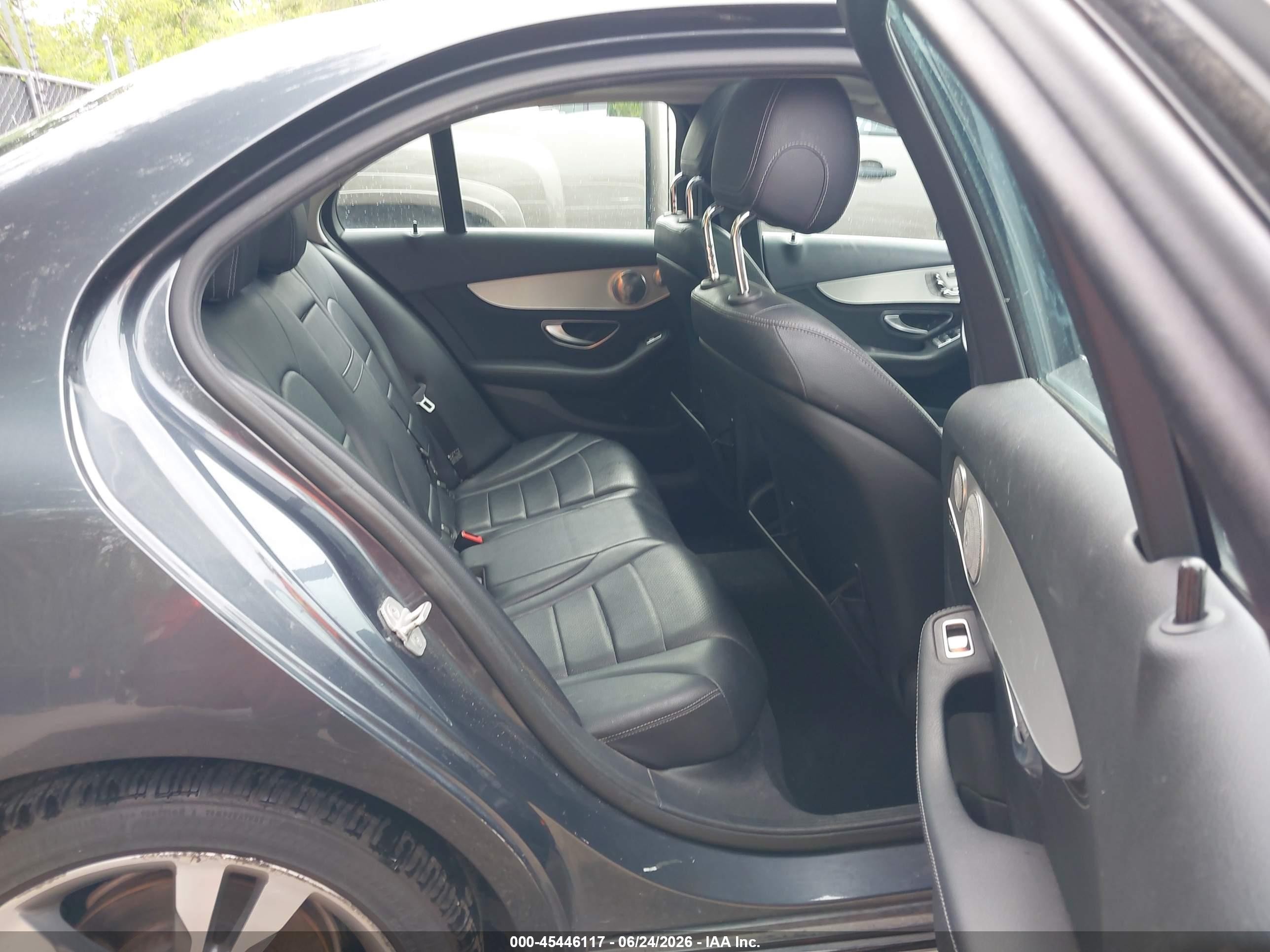 2015 Mercedes-benz C 300 4matic Gray vin: 55SWF4KB0FU025259