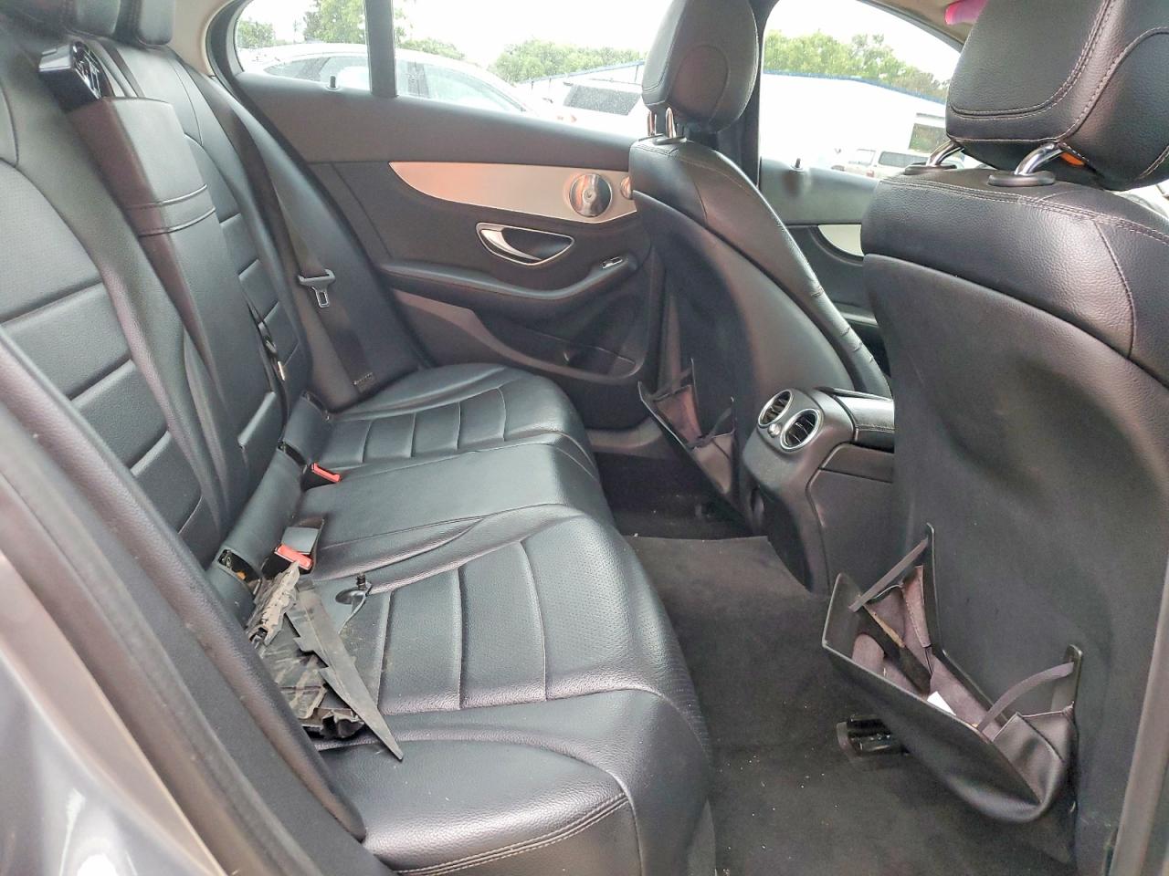 2015 Mercedes-benz C 300 4matic Gray vin: 55SWF4KB0FU025598