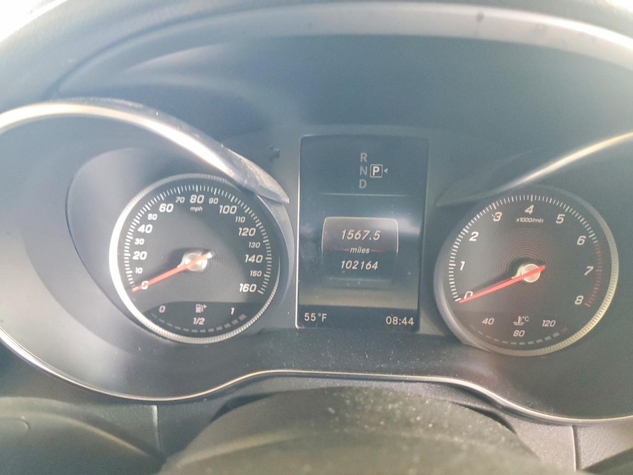2015 Mercedes-benz C 300 4matic Серый vin: 55SWF4KB0FU033703