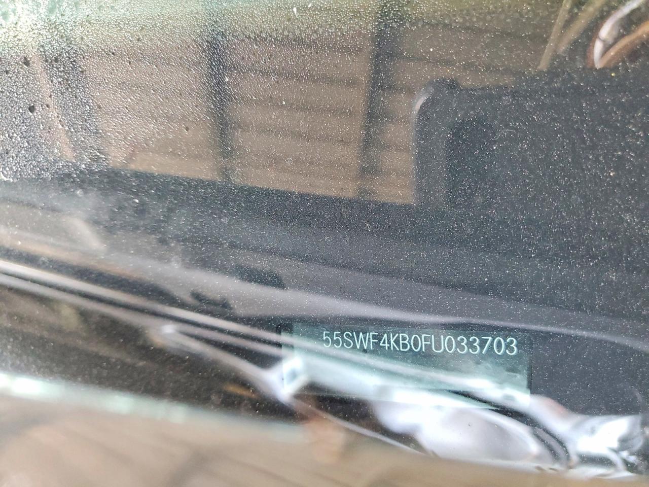 2015 Mercedes-benz C 300 4matic Серый vin: 55SWF4KB0FU033703