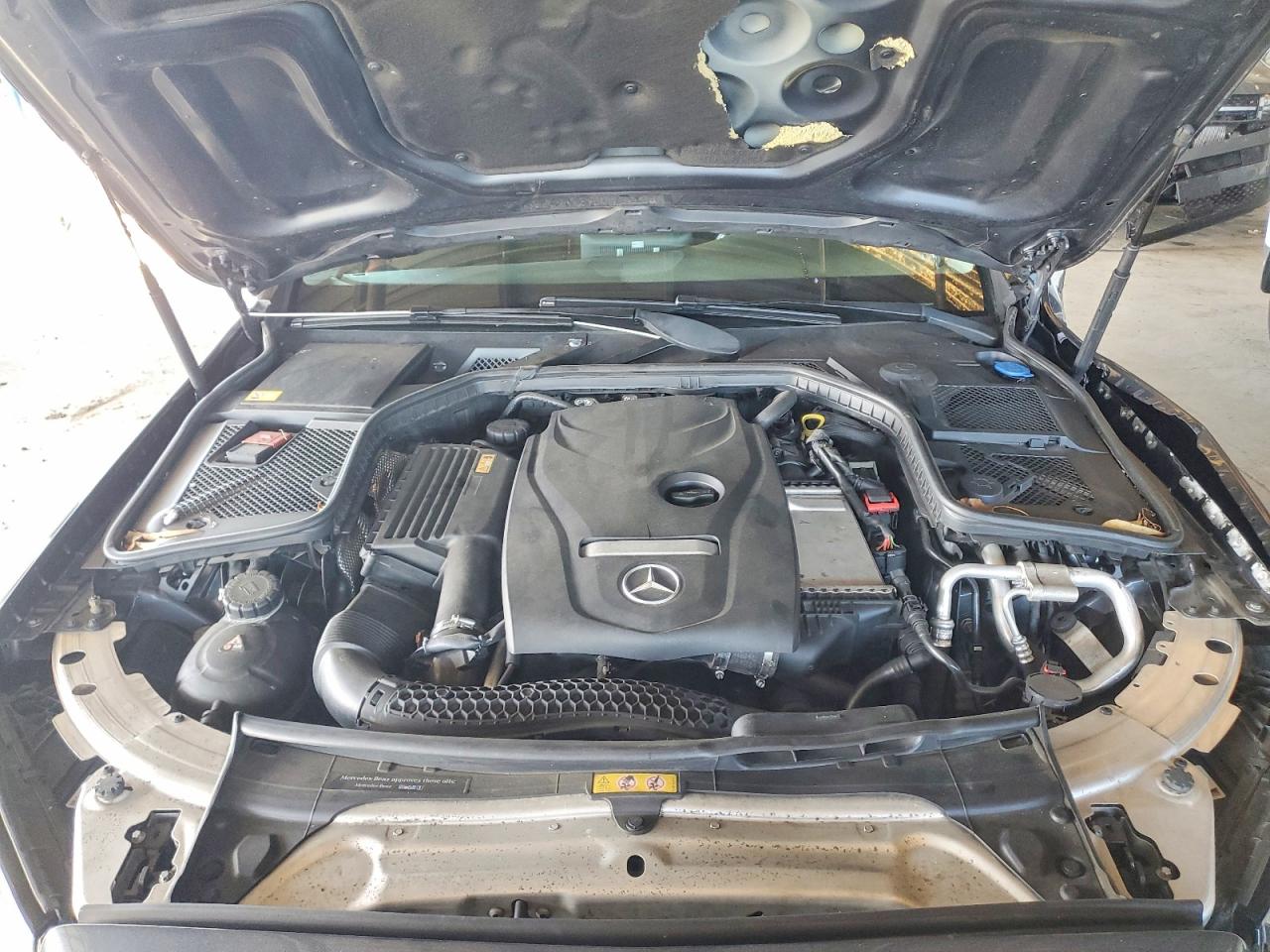 2015 Mercedes-benz C 300 4matic Серый vin: 55SWF4KB0FU033703