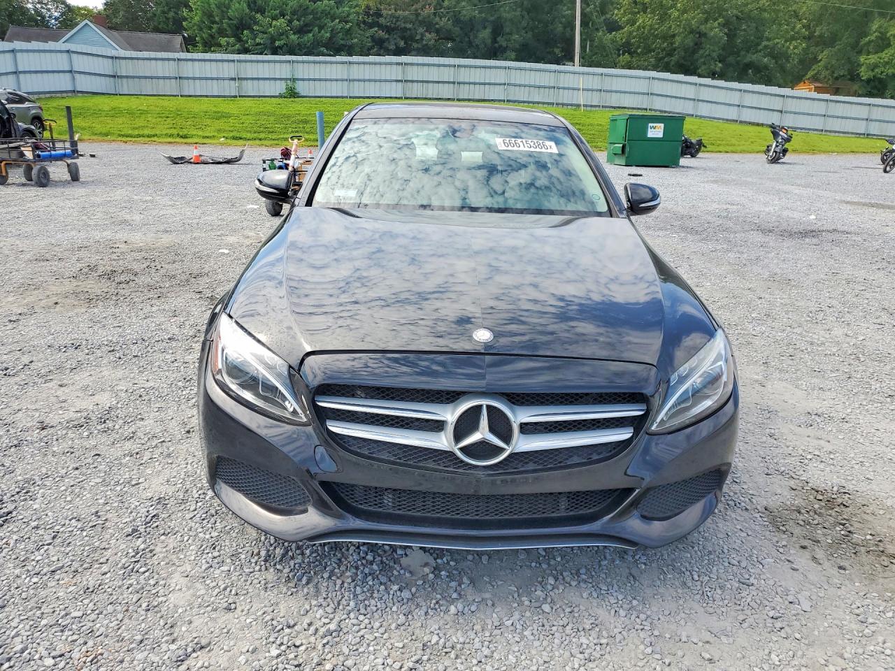 2015 Mercedes-benz C 300 4matic Black vin: 55SWF4KB0FU048430