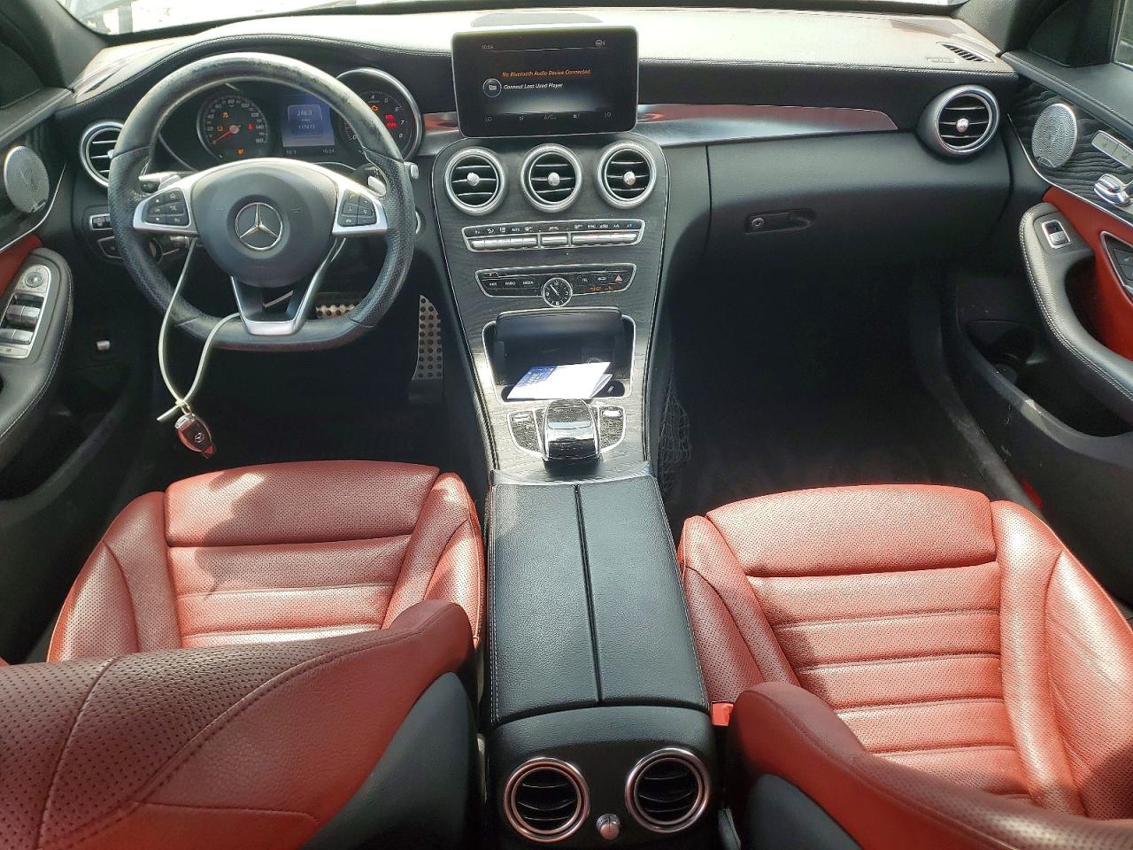 2015 Mercedes-benz C 300 4matic Black vin: 55SWF4KB0FU081251
