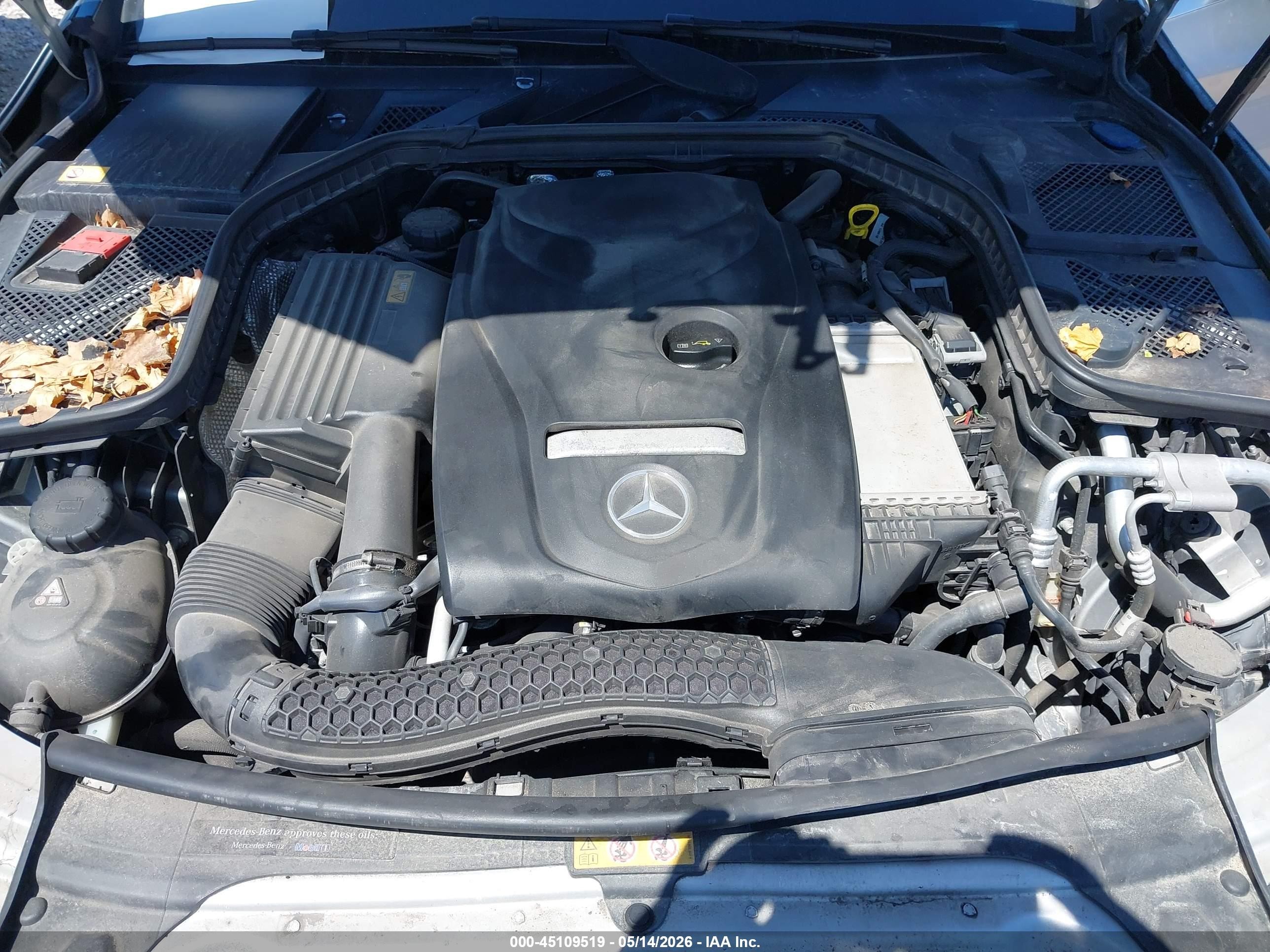 2015 Mercedes-benz C 300 4matic/luxury 4matic/sport 4matic Gray vin: 55SWF4KB0FU082495