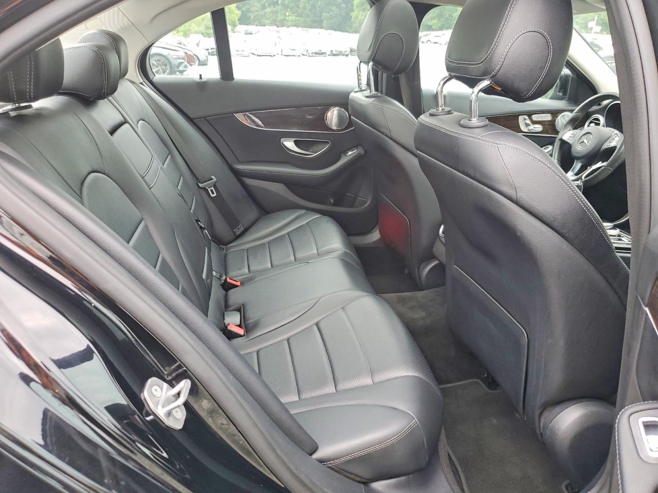 2017 Mercedes-benz C 300 4matic Black vin: 55SWF4KB0HU219910