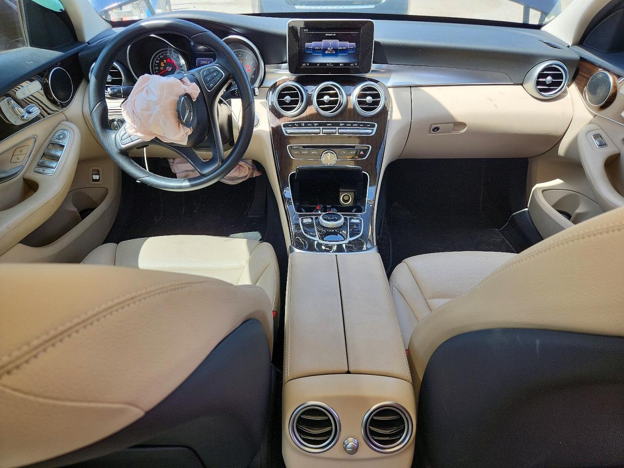 2017 Mercedes-benz C 300 4matic Blue vin: 55SWF4KB0HU225478