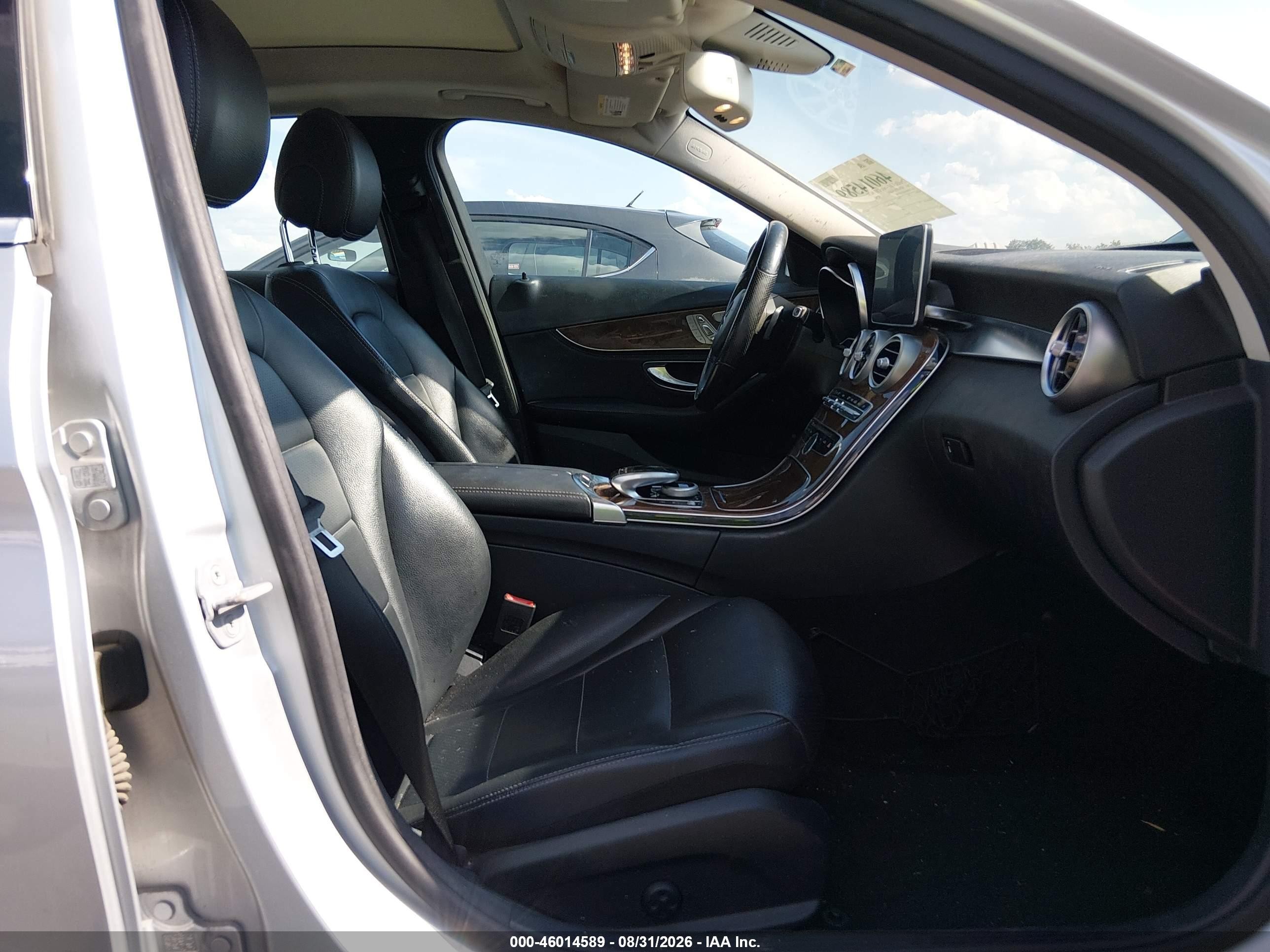 2015 Mercedes-benz C 300 4matic Silver vin: 55SWF4KB1FU003688