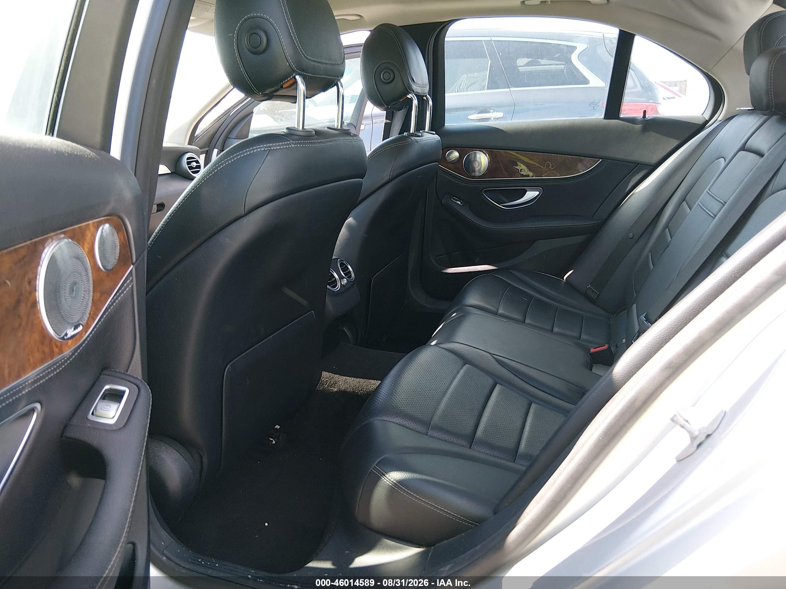 2015 Mercedes-benz C 300 4matic Silver vin: 55SWF4KB1FU003688