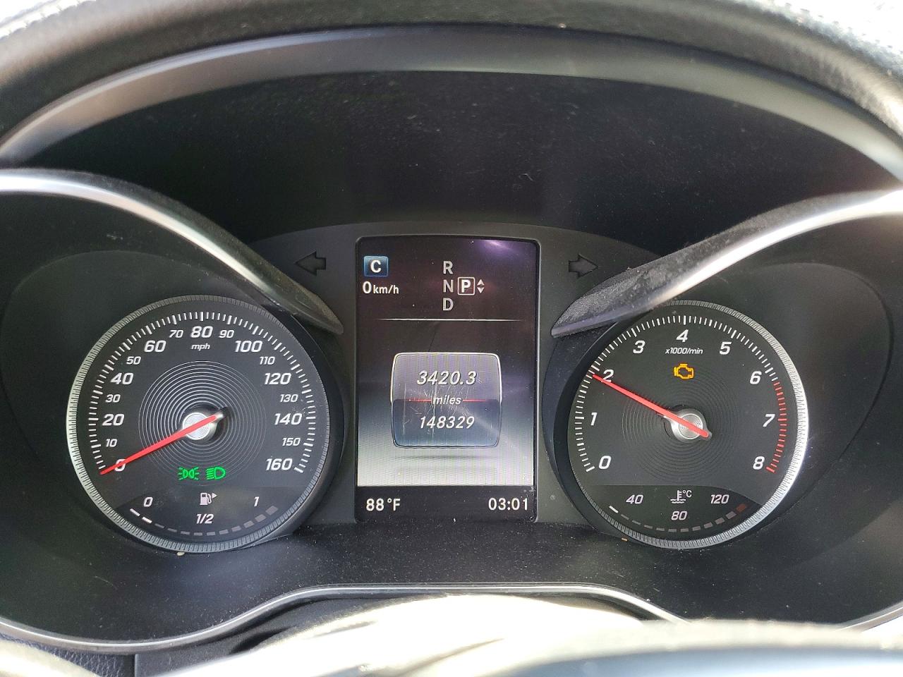 2015 Mercedes-benz C 300 4matic Синий vin: 55SWF4KB1FU009300