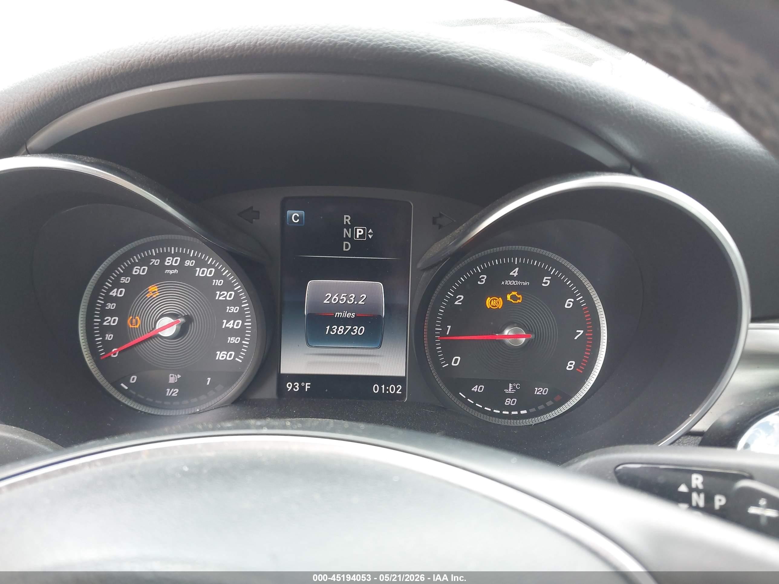 2015 Mercedes-benz C 300 4matic Серебряный vin: 55SWF4KB1FU014173