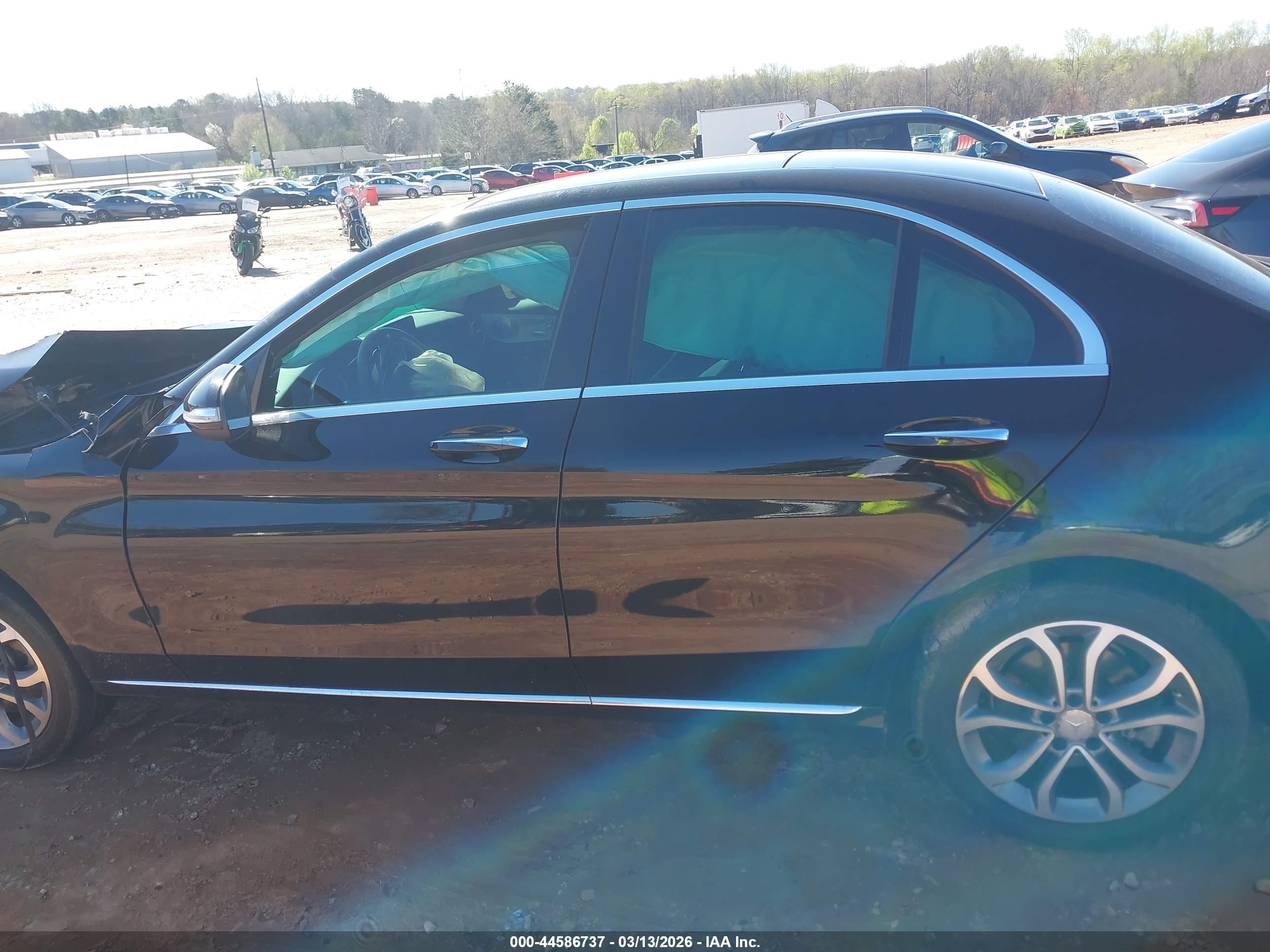 2015 Mercedes-benz C 300 4matic Black vin: 55SWF4KB1FU020829