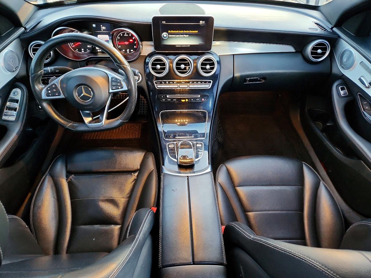 2015 Mercedes-benz C 300 4matic Gray vin: 55SWF4KB1FU026338