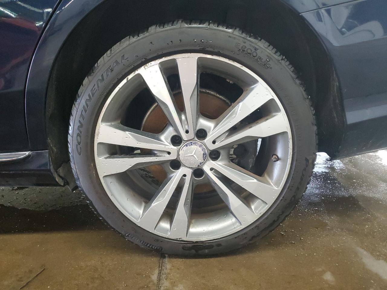 2015 Mercedes-benz C 300 4matic Blue vin: 55SWF4KB1FU027781 Damage: Left Rear Wheel, Curb Rash, > 12 Inches