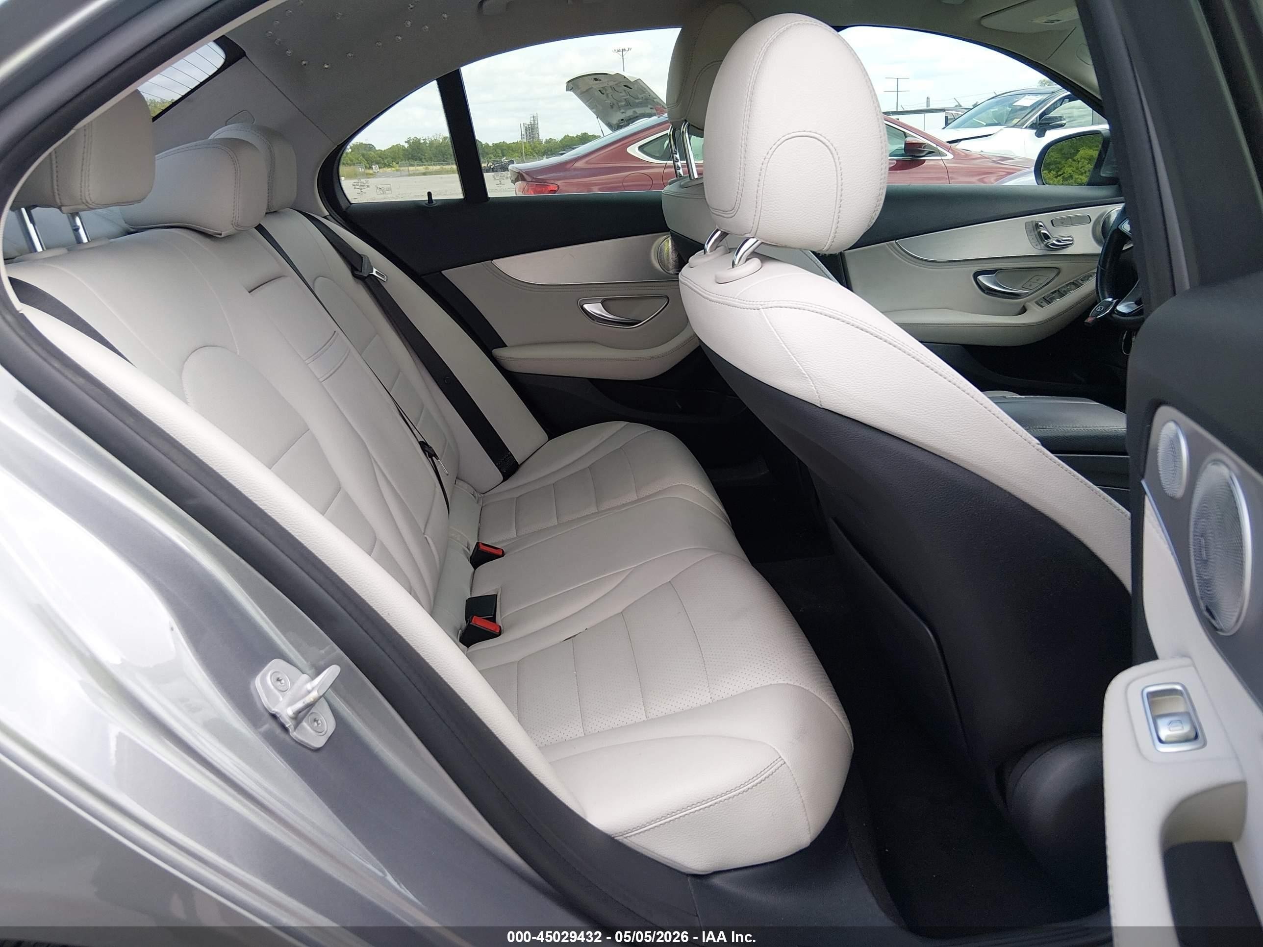 2015 Mercedes-benz C 300 4matic Gray vin: 55SWF4KB1FU032771