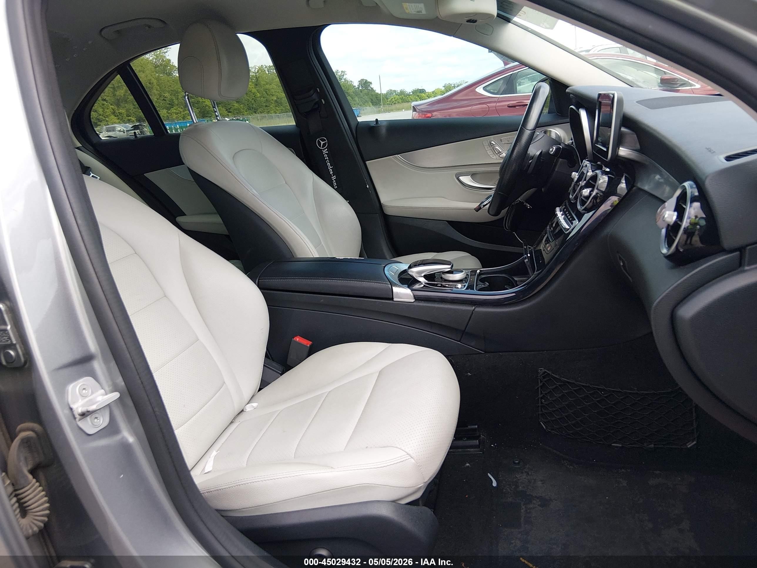 2015 Mercedes-benz C 300 4matic Gray vin: 55SWF4KB1FU032771