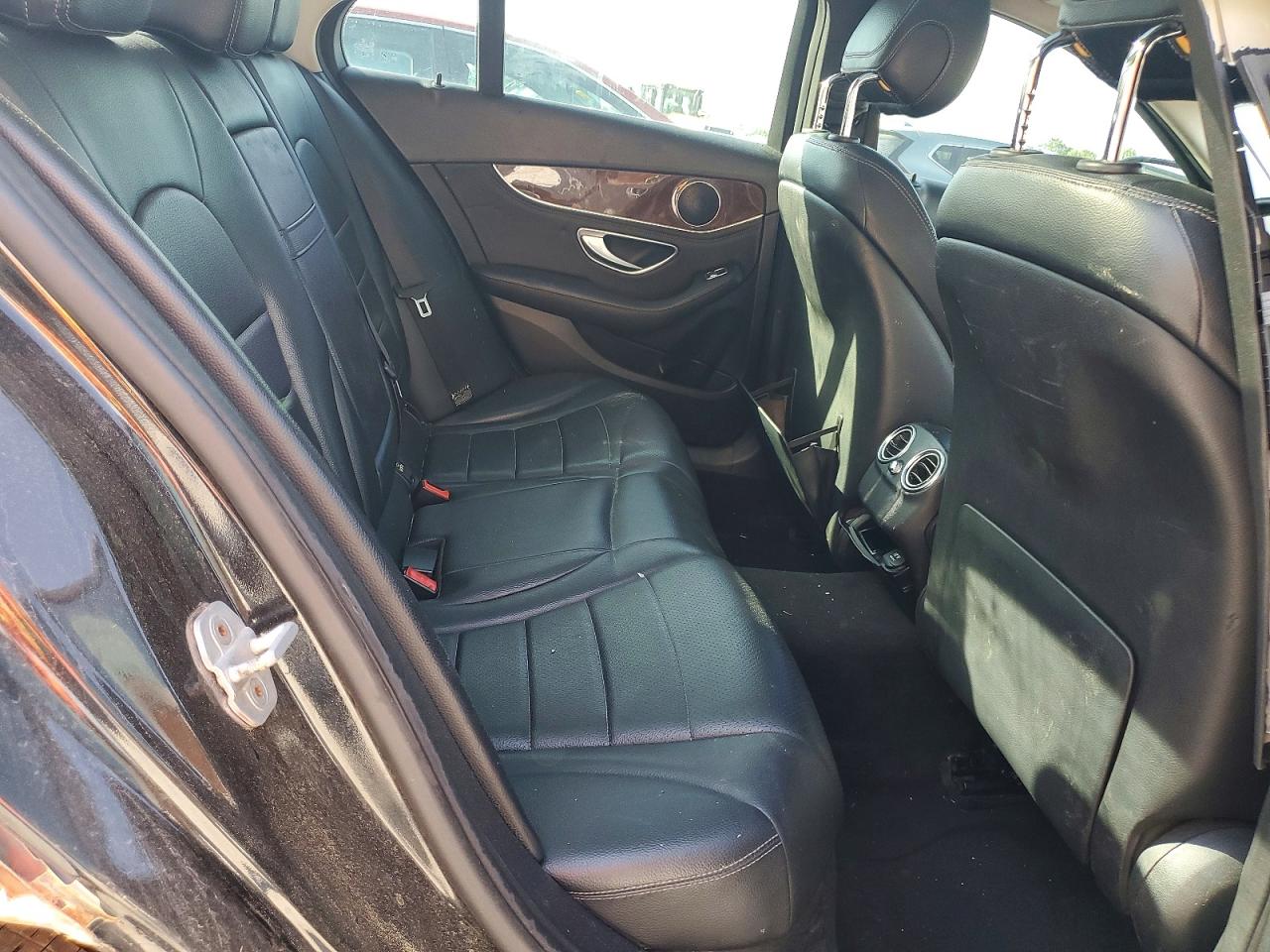 2015 Mercedes-benz C 300 4matic Black vin: 55SWF4KB1FU039266