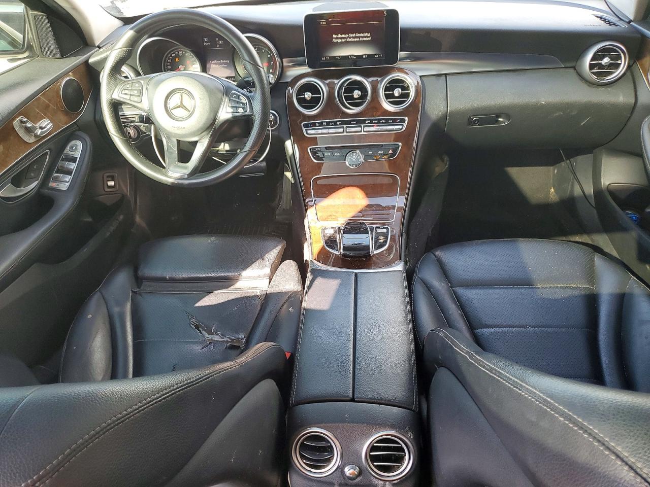 2015 Mercedes-benz C 300 4matic Black vin: 55SWF4KB1FU039266