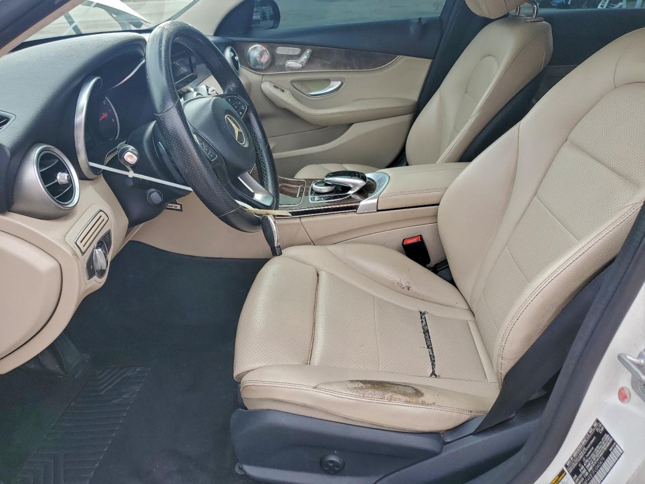 2015 Mercedes-benz C 300 4matic Розовый vin: 55SWF4KB1FU040479