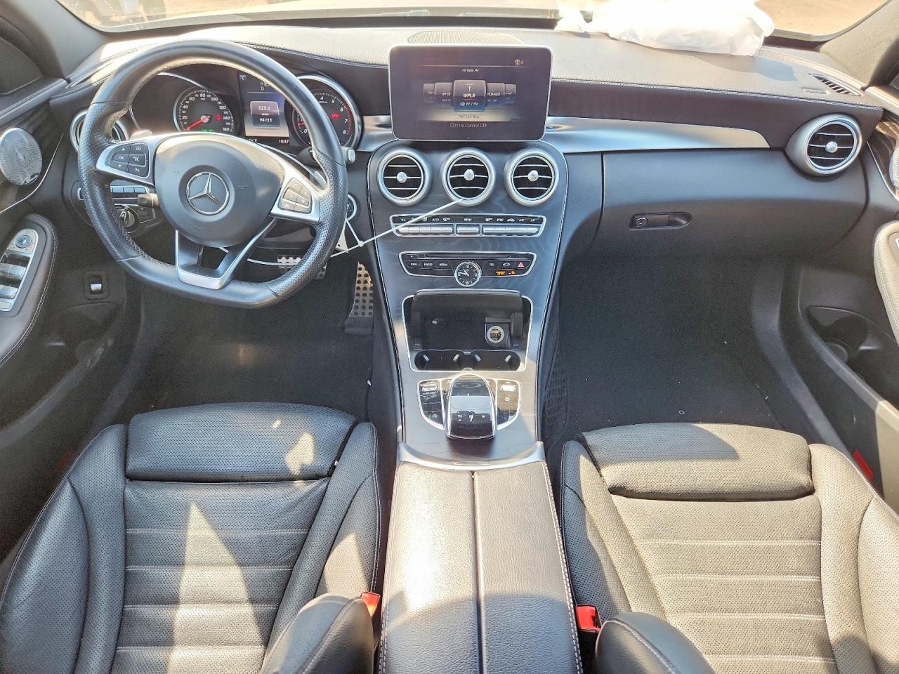 2015 Mercedes-benz C 300 4matic Silver vin: 55SWF4KB1FU050056