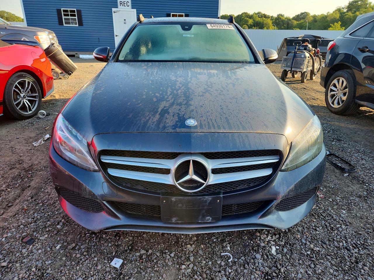 2015 Mercedes-benz C 300 4matic Gray vin: 55SWF4KB1FU050106