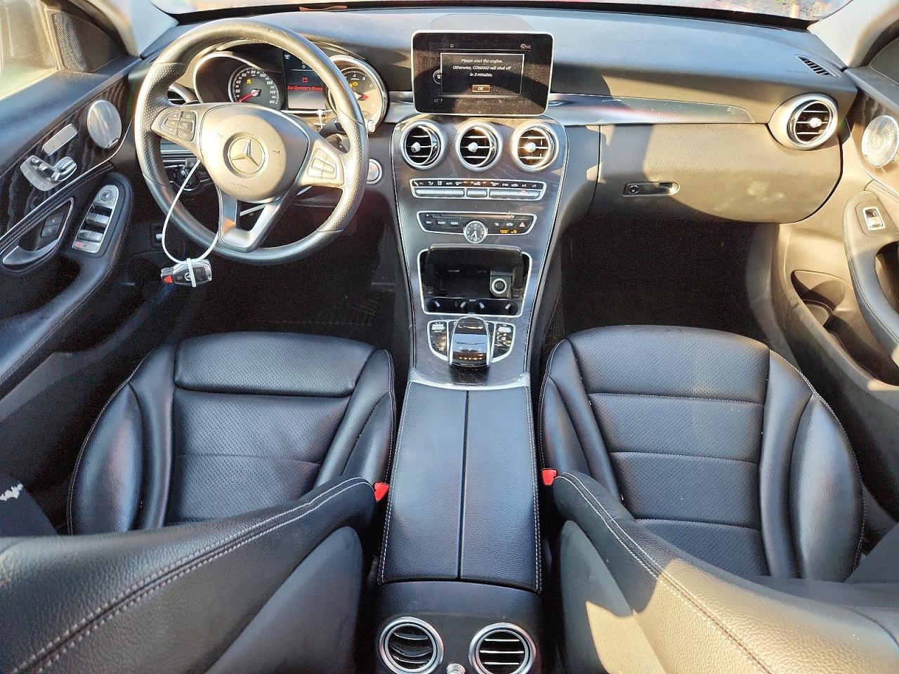 2015 Mercedes-benz C 300 4matic Gray vin: 55SWF4KB1FU050106