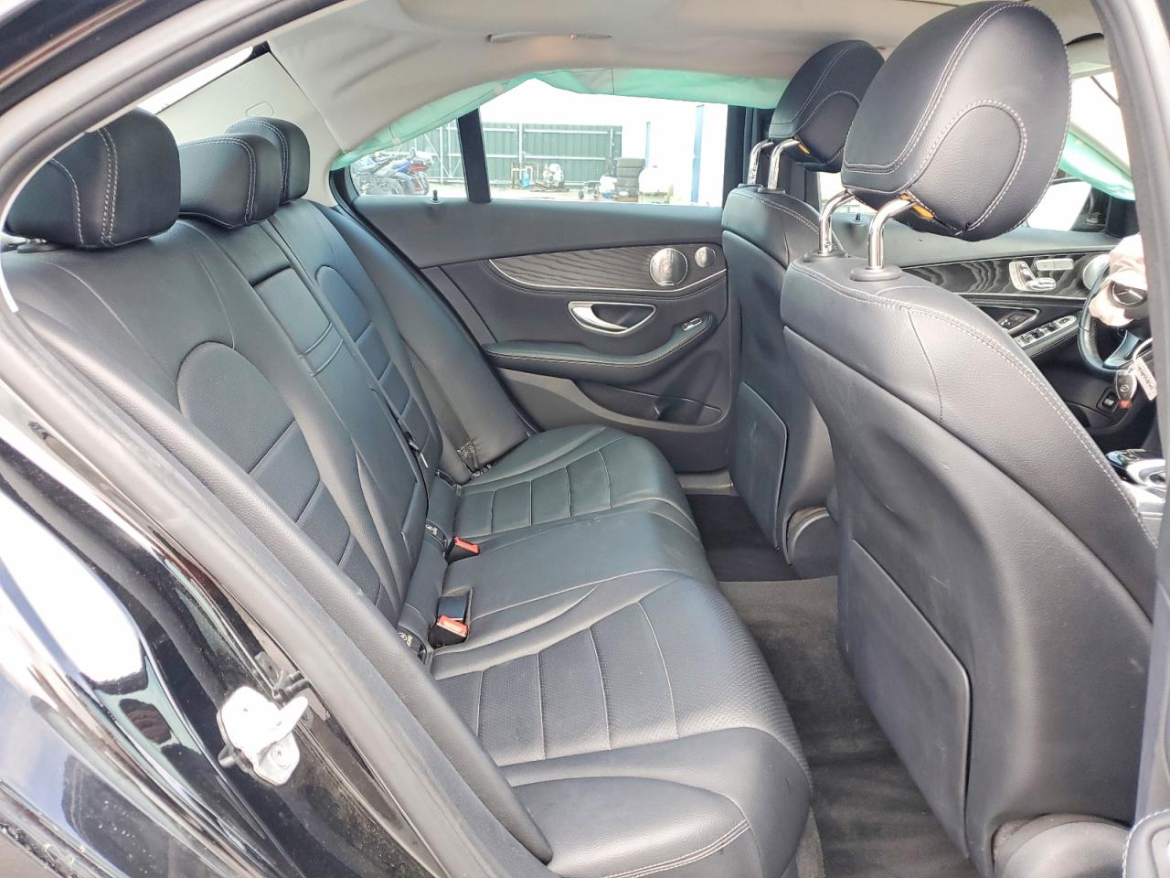 2015 Mercedes-benz C 300 4matic Black vin: 55SWF4KB1FU095952