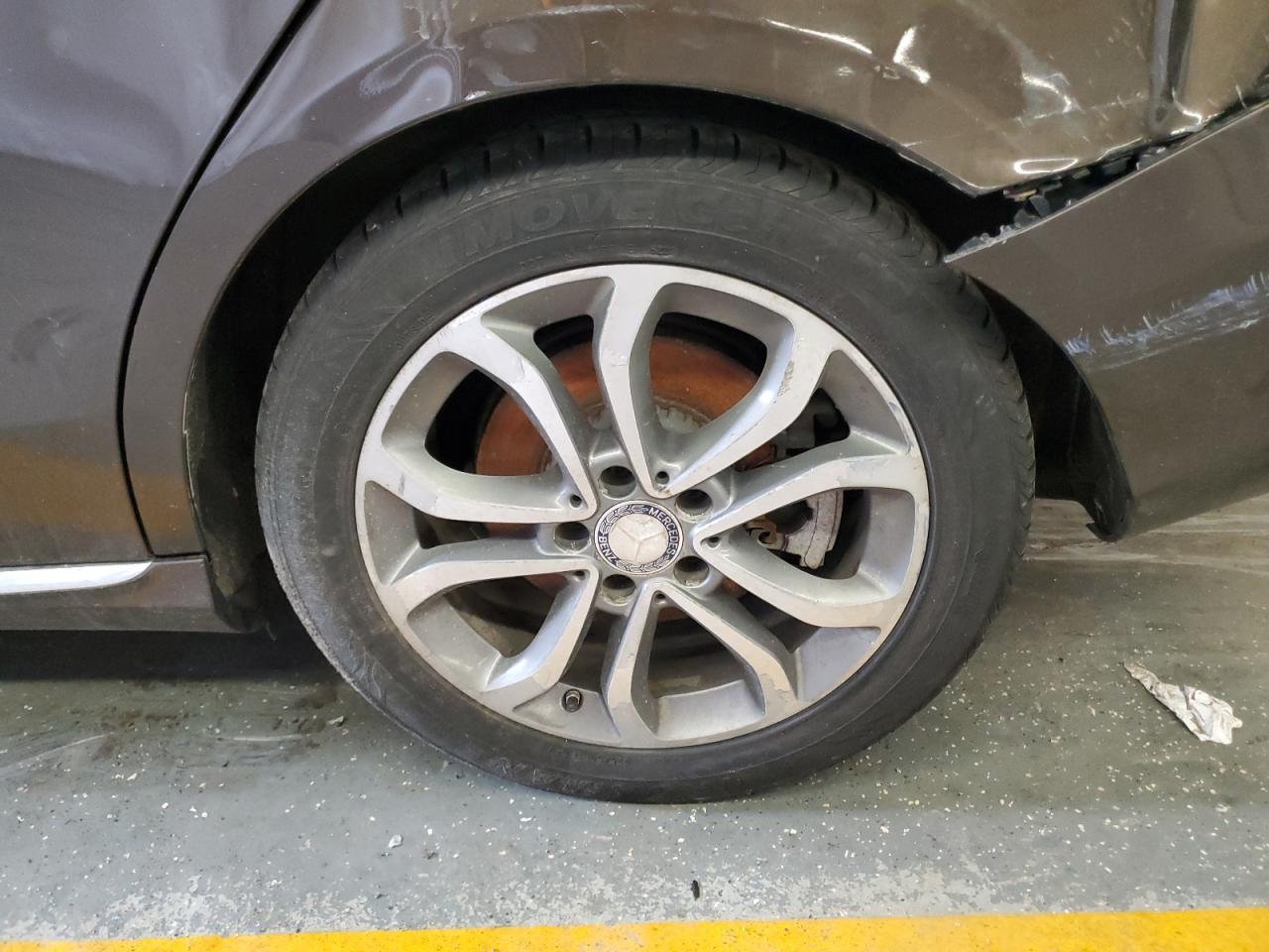 2016 Mercedes-benz C 300 4matic Коричневый vin: 55SWF4KB1GU120513 Damage: Left Rear Wheel, Curb Rash, > 12 Inches