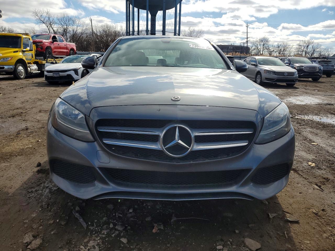 2018 Mercedes-benz C 300 4matic Gray vin: 55SWF4KB1JU281046