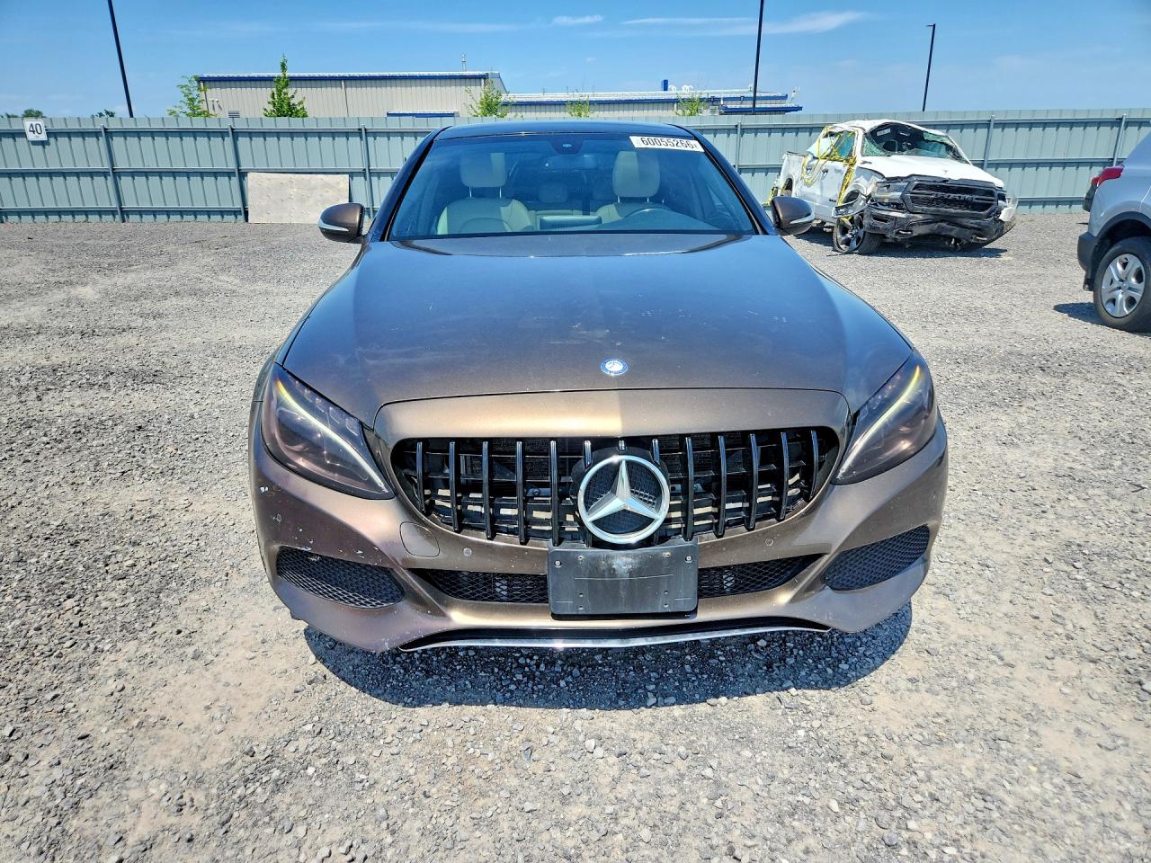 2015 Mercedes-benz C 300 4matic Brown vin: 55SWF4KB2FU031984