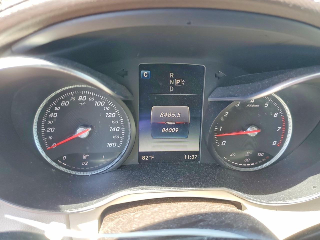 2015 Mercedes-benz C 300 4matic Синий vin: 55SWF4KB2FU038918