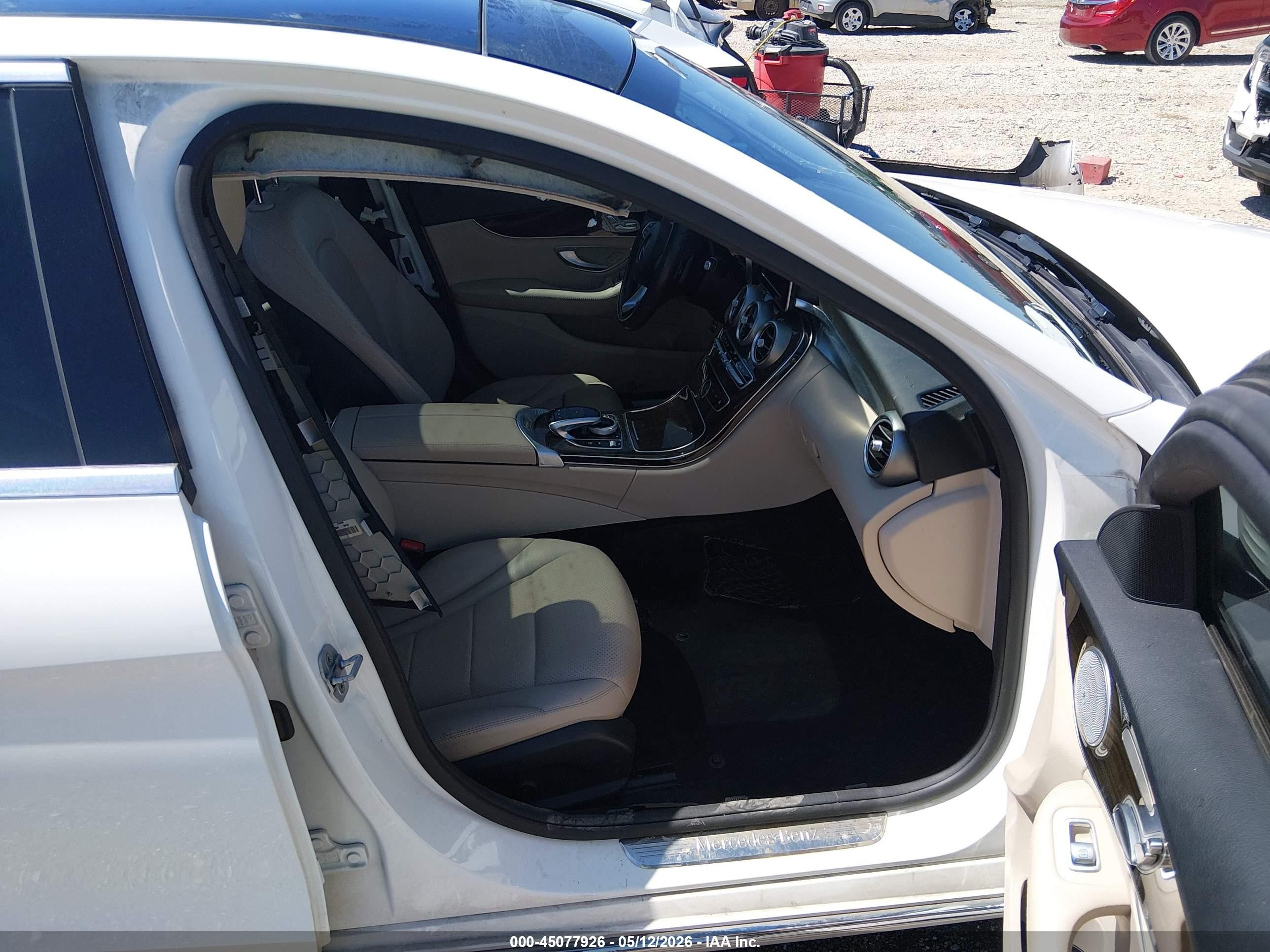 2015 Mercedes-benz C 300 4matic/luxury 4matic/sport 4matic White vin: 55SWF4KB2FU040295