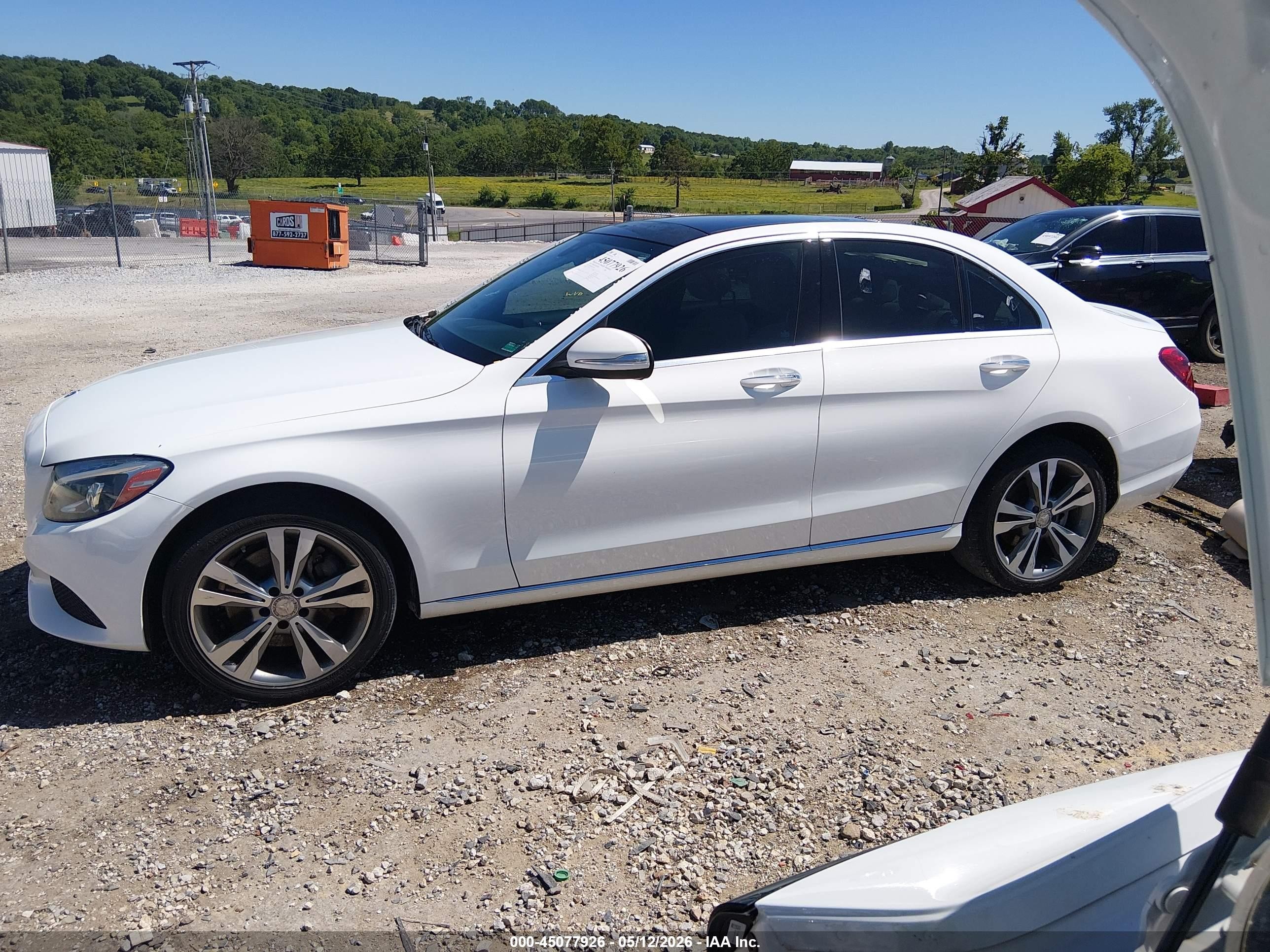 2015 Mercedes-benz C 300 4matic/luxury 4matic/sport 4matic White vin: 55SWF4KB2FU040295