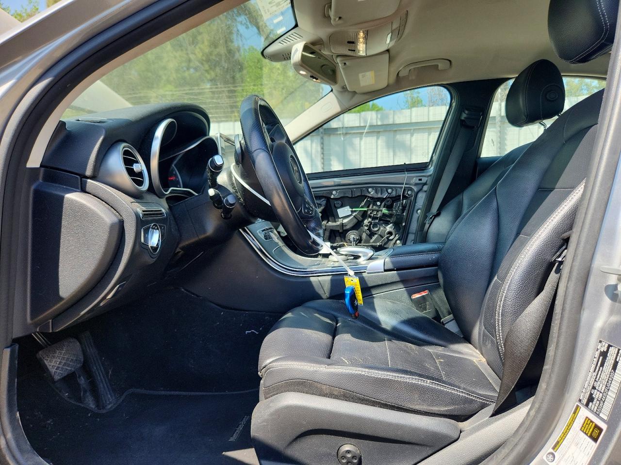2015 Mercedes-benz C 300 4matic Gray vin: 55SWF4KB2FU049207