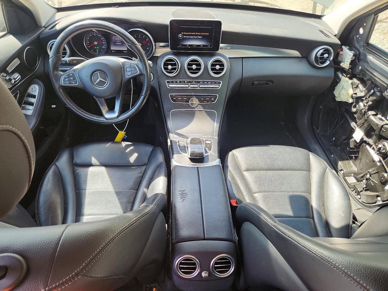 2015 Mercedes-benz C 300 4matic Gray vin: 55SWF4KB2FU049207