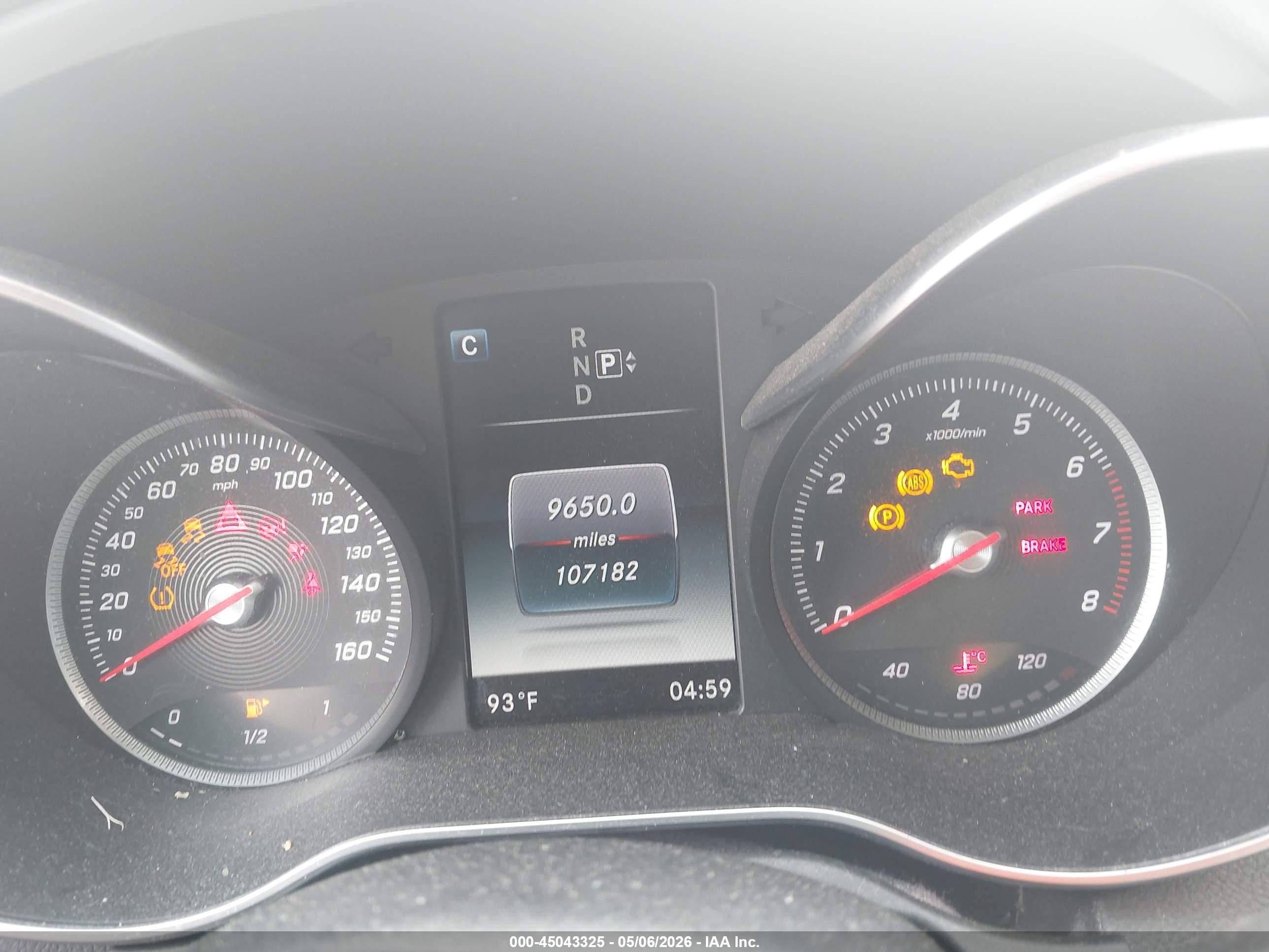 2015 Mercedes-benz C 300 4matic Gray vin: 55SWF4KB2FU049370