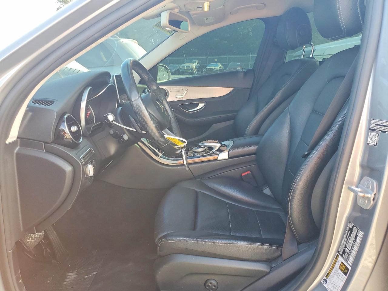 2015 Mercedes-benz C 300 4matic Gray vin: 55SWF4KB2FU059767