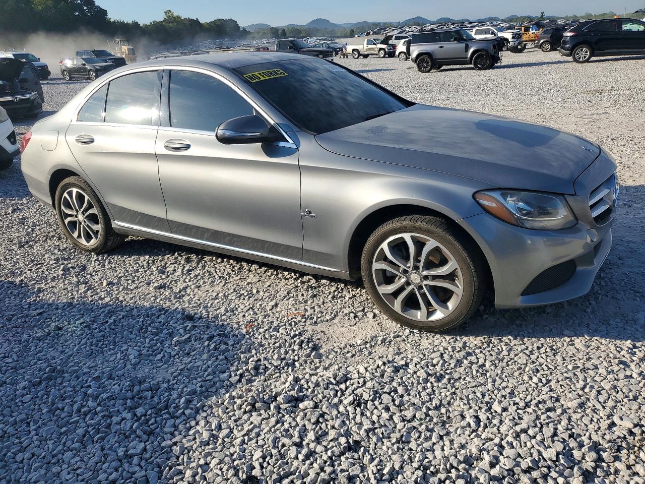 2015 Mercedes-benz C 300 4matic Gray vin: 55SWF4KB2FU059767