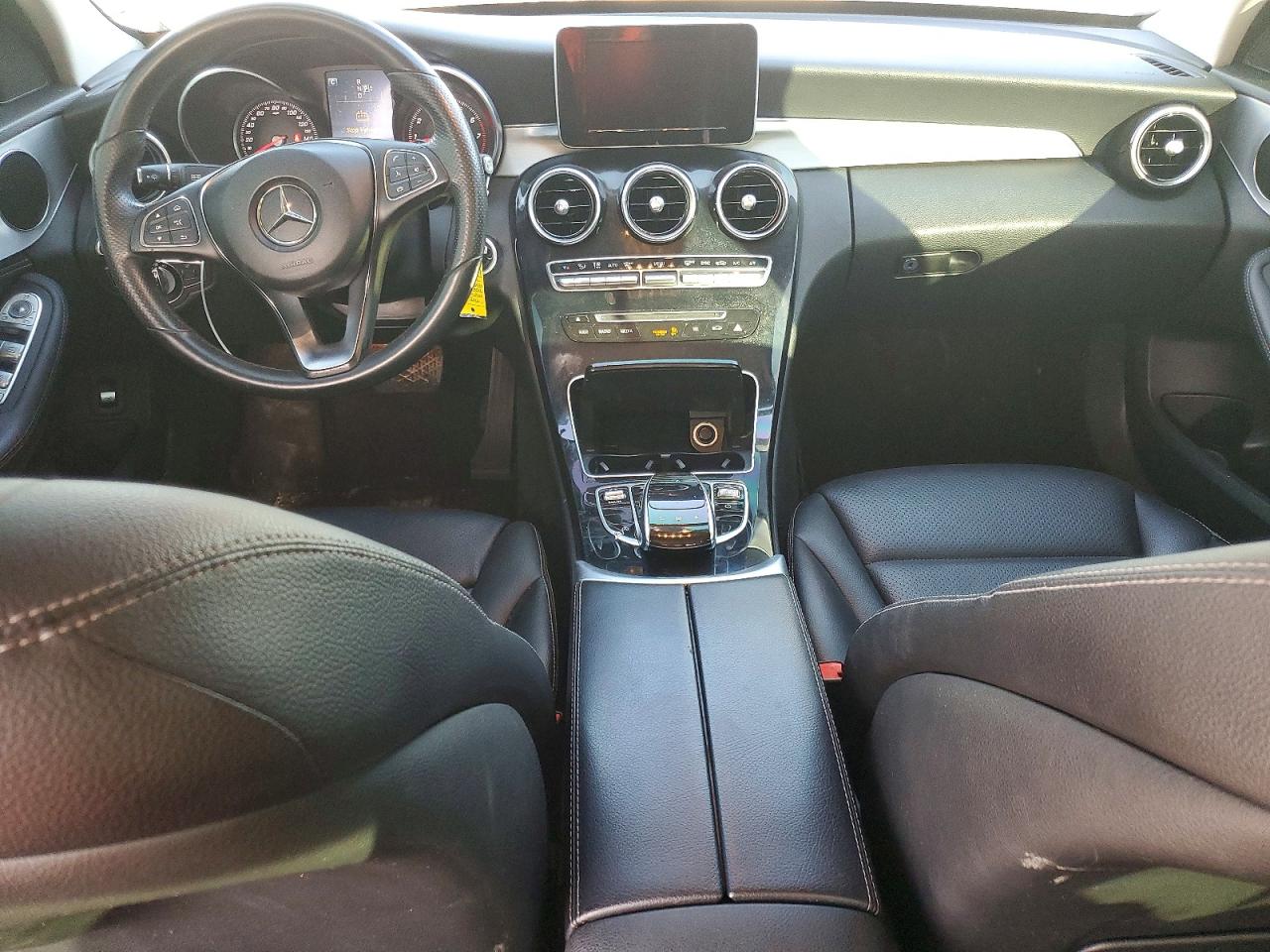 2015 Mercedes-benz C 300 4matic Gray vin: 55SWF4KB2FU059767