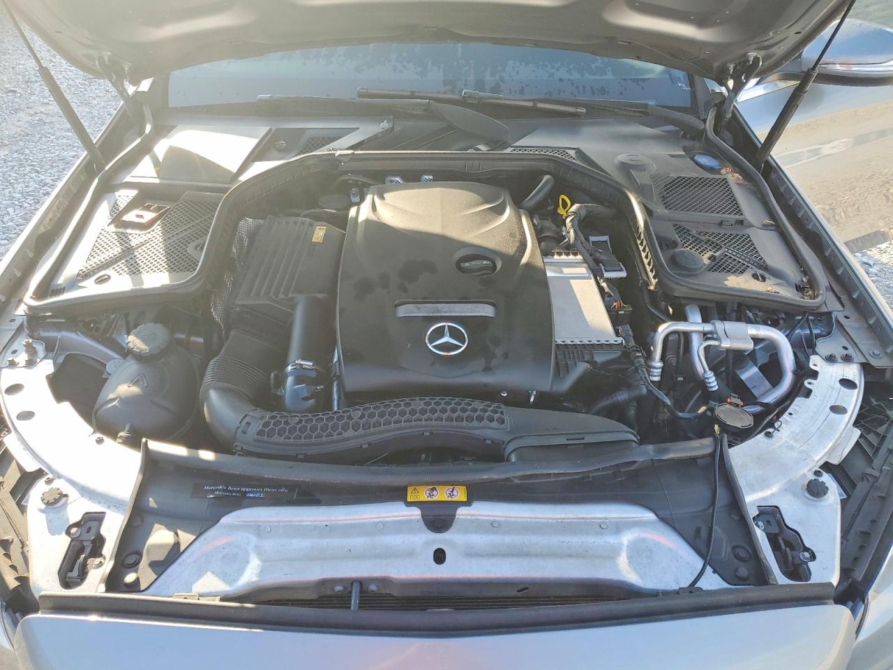 2015 Mercedes-benz C 300 4matic Gray vin: 55SWF4KB2FU059767