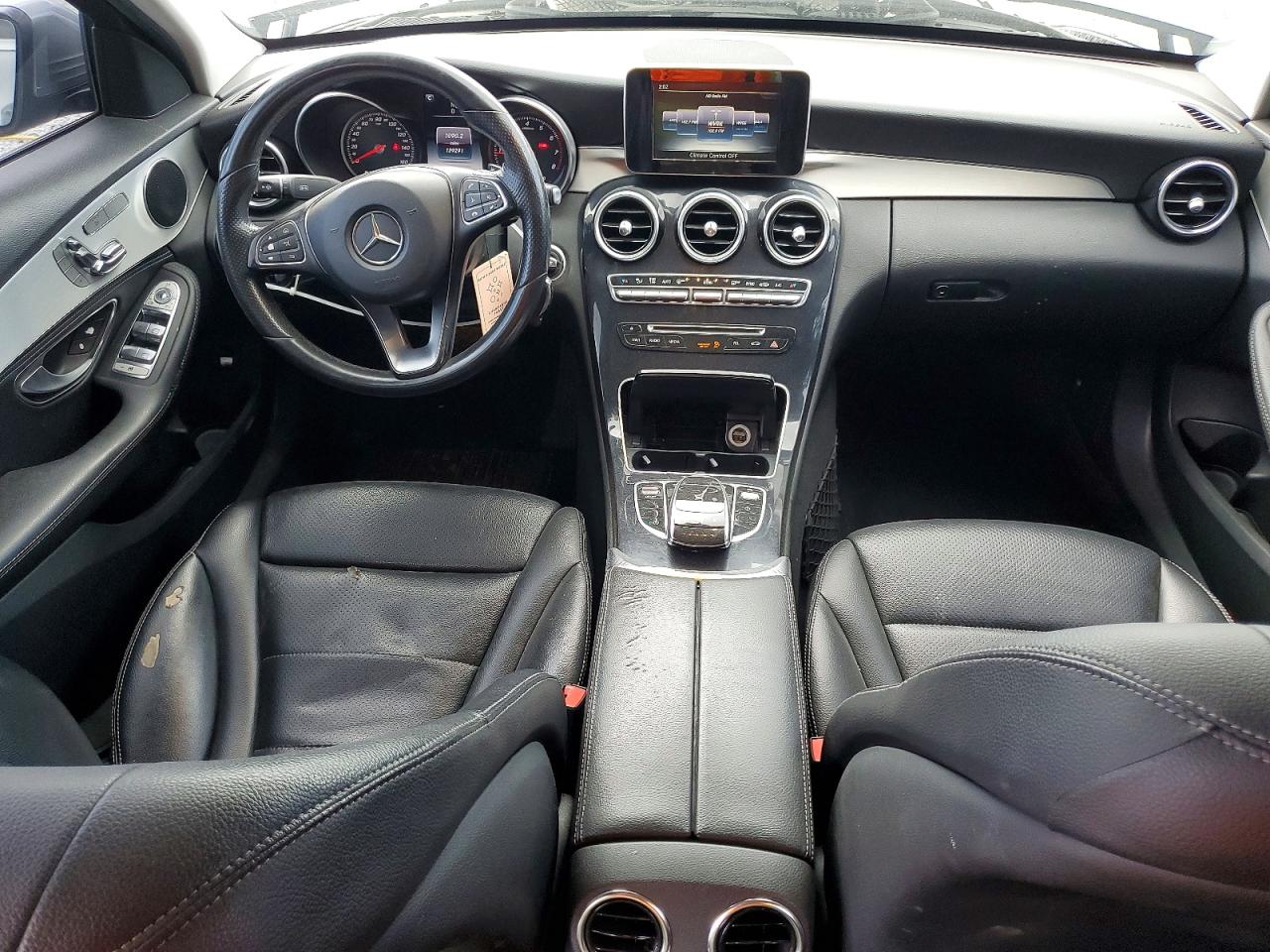 2015 Mercedes-benz C 300 4matic Silver vin: 55SWF4KB2FU080585