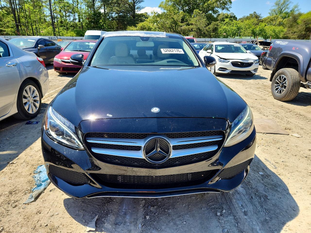 2015 Mercedes-benz C 300 4matic Black vin: 55SWF4KB3FU003062