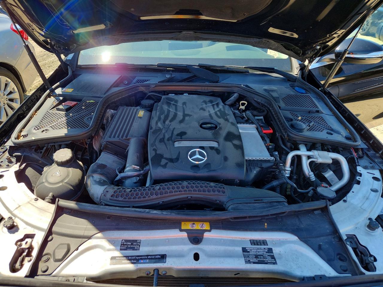 2015 Mercedes-benz C 300 4matic Black vin: 55SWF4KB3FU003062