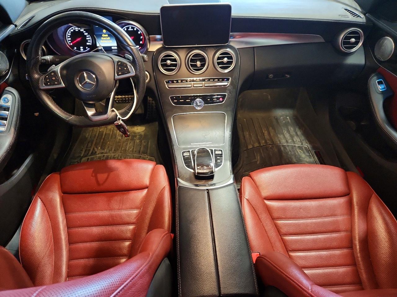 2015 Mercedes-benz C 300 4matic Gray vin: 55SWF4KB3FU007936
