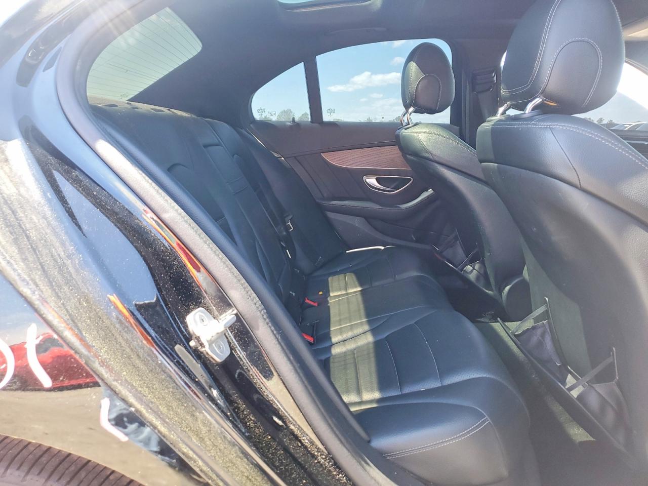 2015 Mercedes-benz C 300 4matic Black vin: 55SWF4KB3FU018595