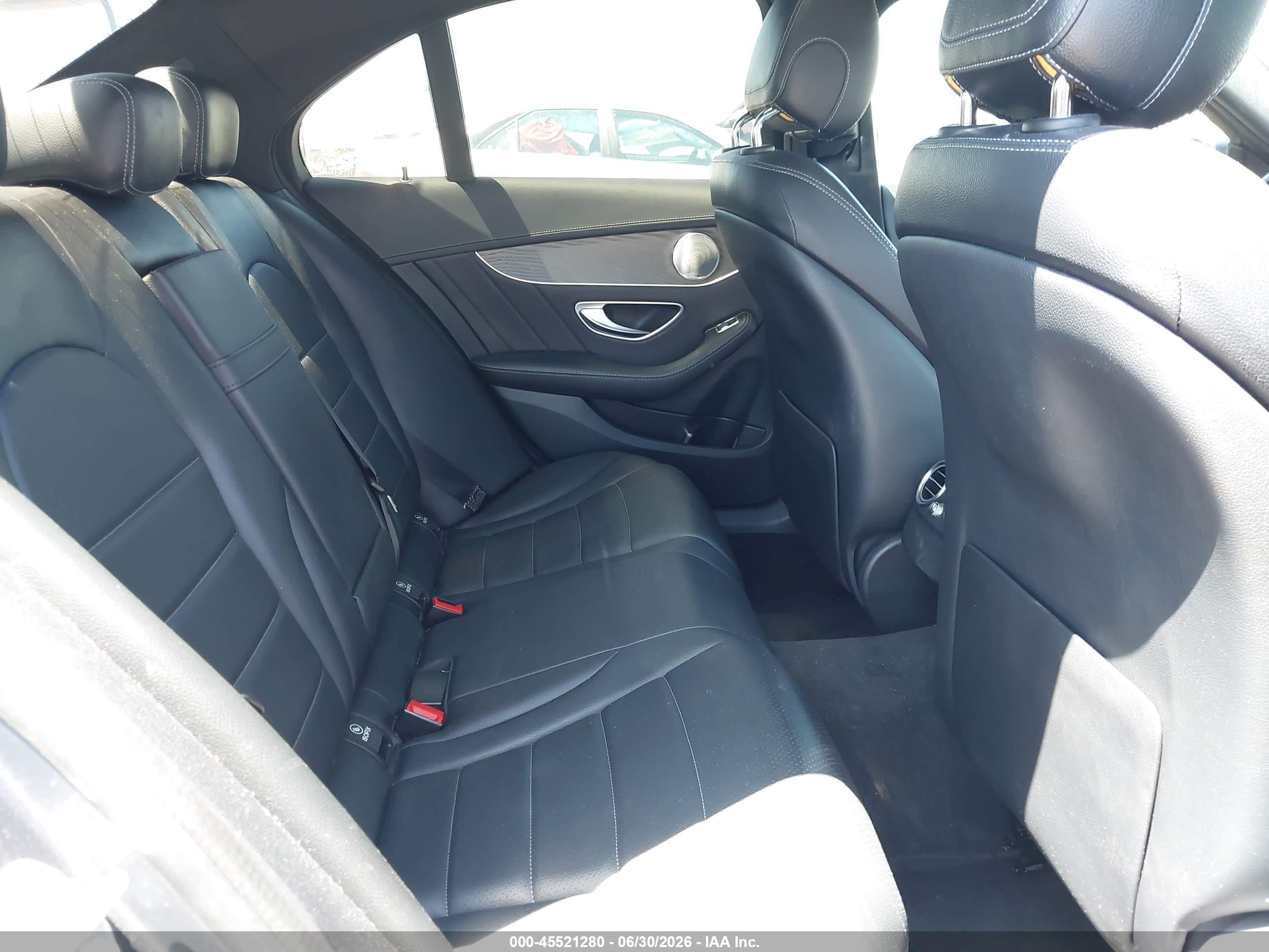 2015 Mercedes-benz C 300 Sport 4matic Gray vin: 55SWF4KB3FU021996