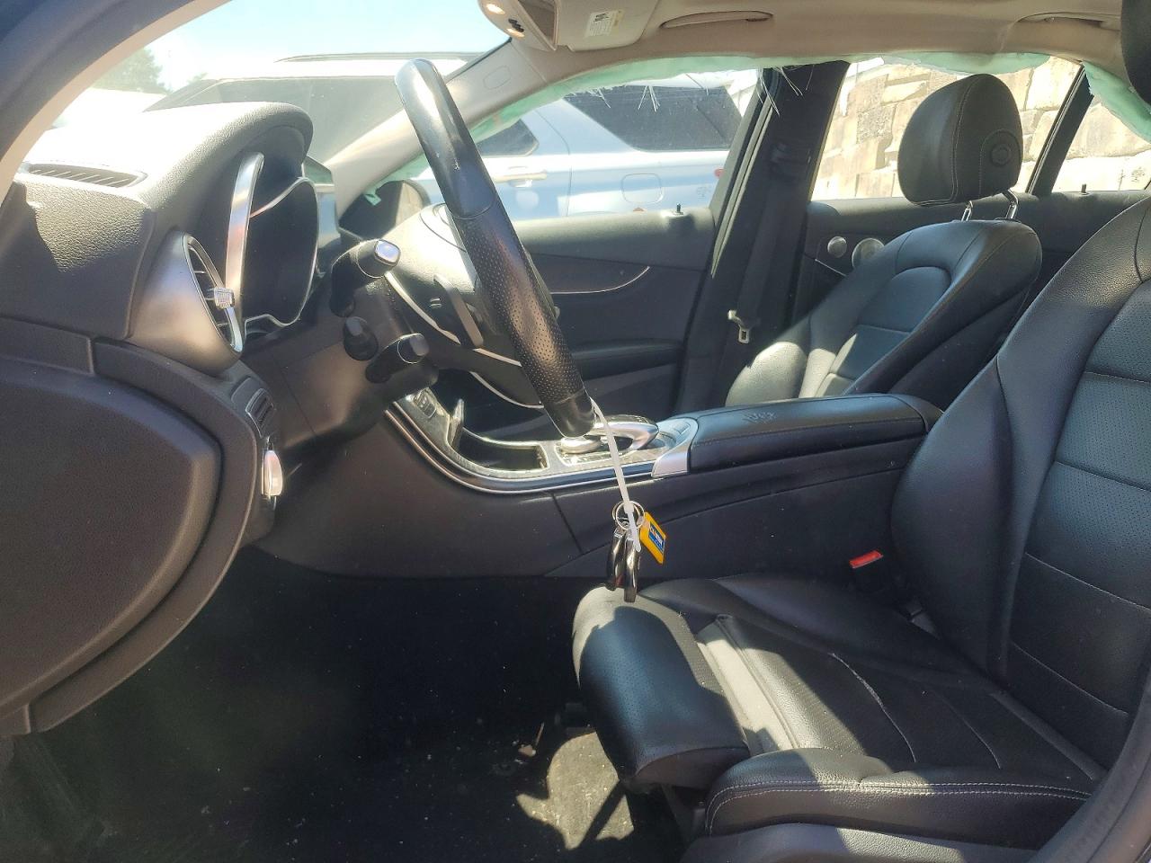 2015 Mercedes-benz C 300 4matic Black vin: 55SWF4KB3FU061088