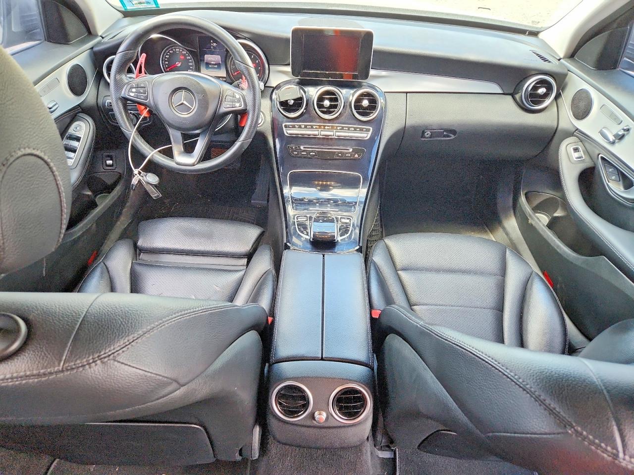 2015 Mercedes-benz C 300 4matic Gray vin: 55SWF4KB3FU062239