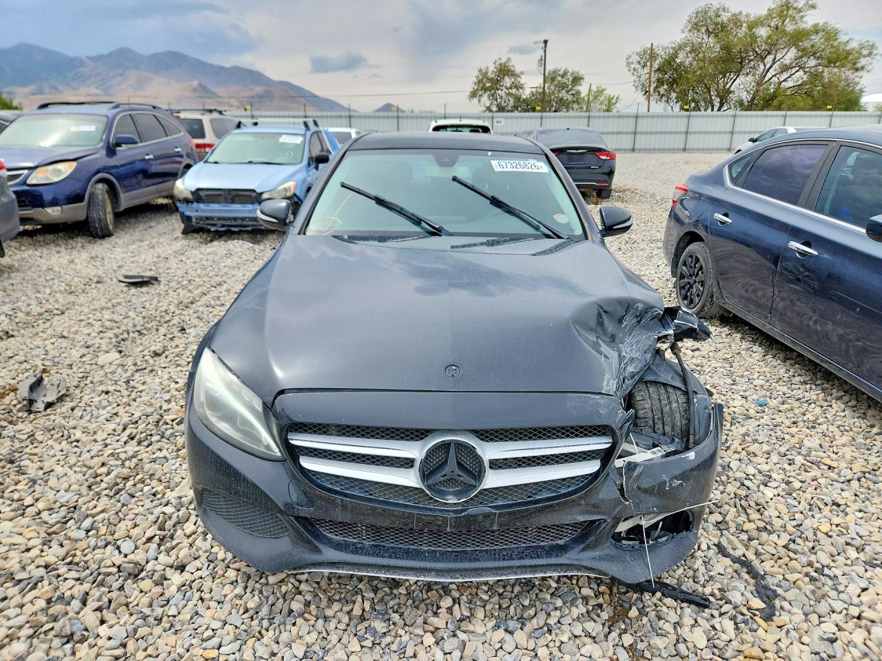 2015 Mercedes-benz C 300 4matic Black vin: 55SWF4KB3FU070129
