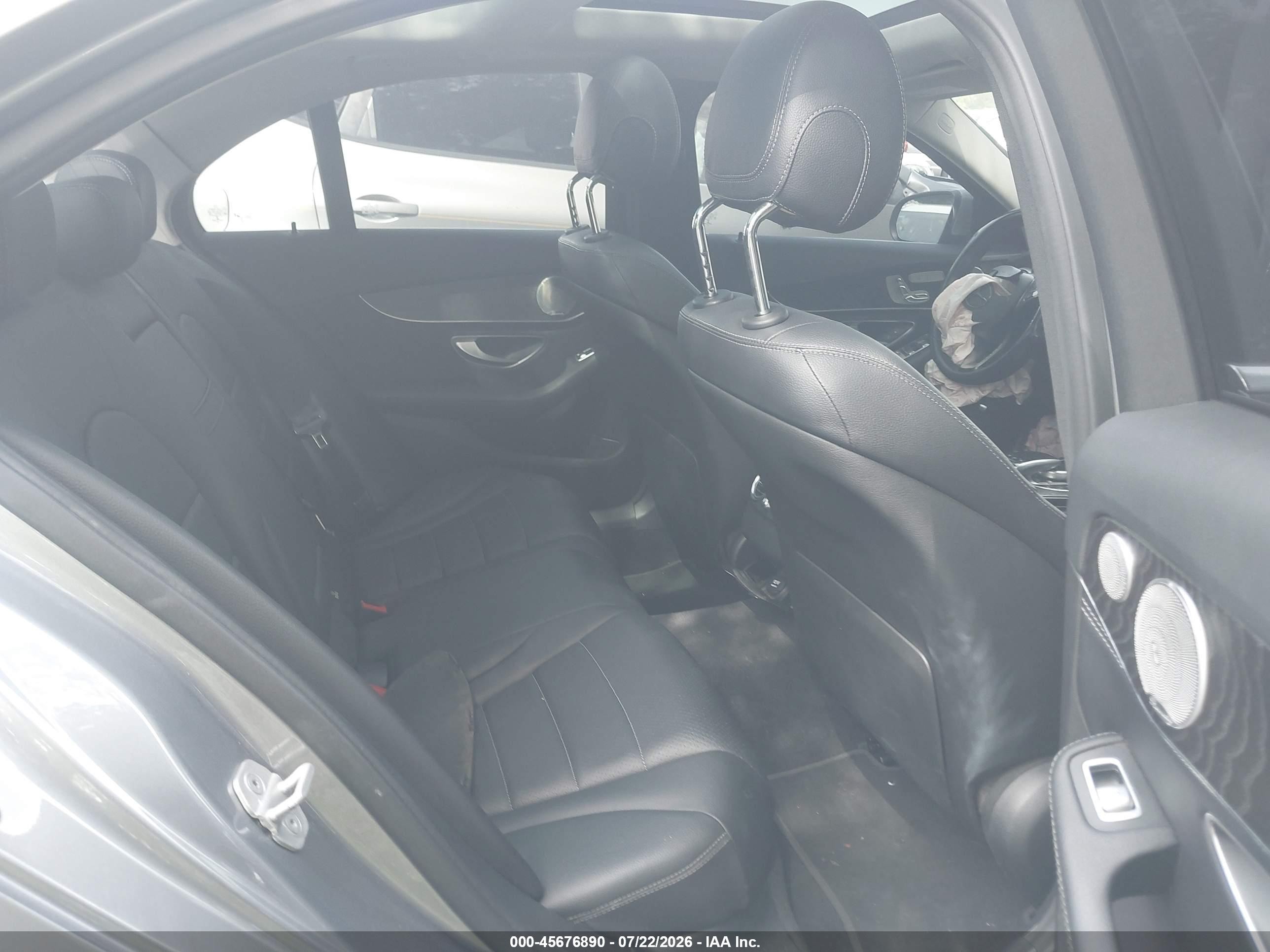 2015 Mercedes-benz C 300 4matic Gray vin: 55SWF4KB3FU091224